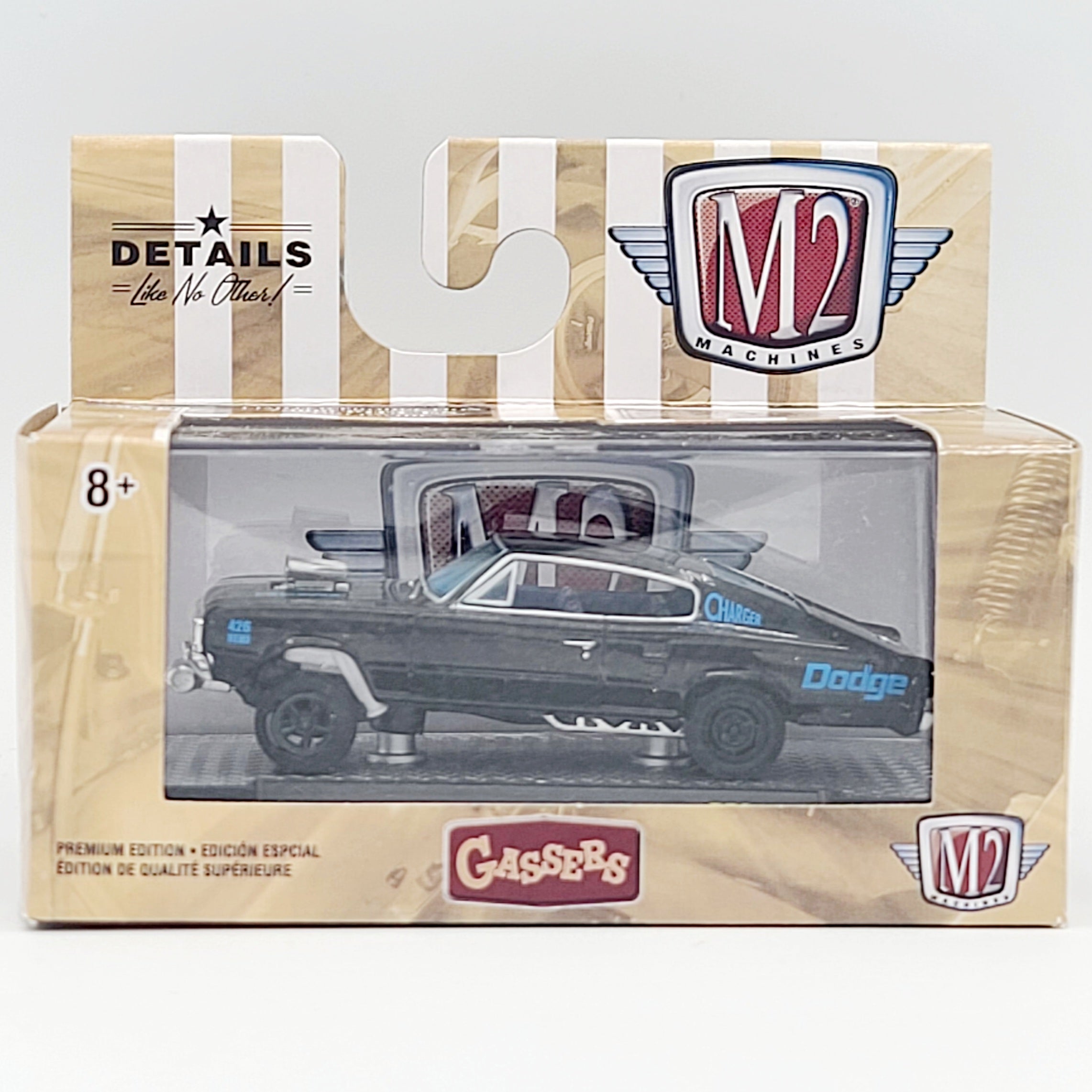 M2 Machines '66 Dodge Charger Gasser (2020 Auto-Shows Rel. 59)